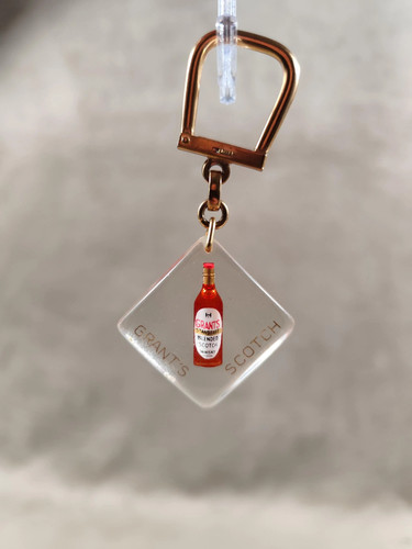 Porte clés bourbon bulle - porte, à