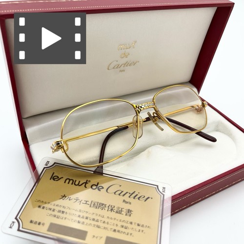 Lunettes cartier vintage 1989s - lunettes,
