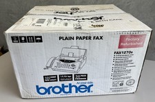 Brother IntelliFAX 1270e Plain Paper Thermal Fax Phone Copier Factory Refurbishe