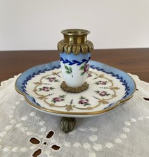 Bougeoir Ancien En Porcelaine