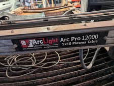 CNC plasma table 5x10, Arc Pro 12000, with Hypertherm plasma and Router 
