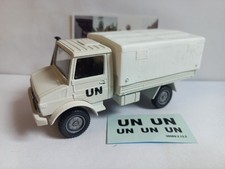 Solido 1/50, Camion Blanc Mercedes UNIMOG, UN ONU Nations Unis, Neuf (1)