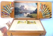 ANCIENNE BOITE DE PEINTURE J.M