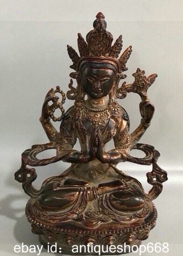 Vieux tibet bronze or - 8.8",