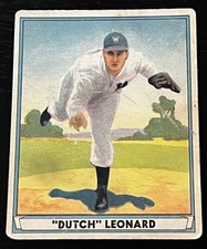 260)  1941 PLAY BALL #24 EMIL JOHN (DUTCH LEONARD) VG NO CREASES CENTERED