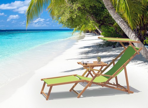 Chaise longue jardin - chaise, de