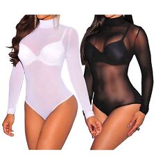 Body justaucorps femme col