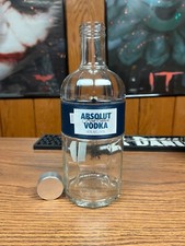RARE ABSOLUT VODKA EMPTY 700ML MODE EDITON FROM EUROPE -GREAT DISPLAY BOTTLE