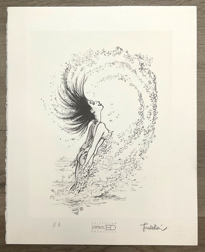 Walthery serigraphie signée - serigraphie,