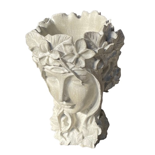 Statuette béton fée - statuette, fait