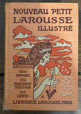 Nouveau Petit Larousse Illustré Dictionnaire Claude Auge Paris 1934 Vintage TBE