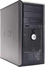 DELL OPTIPLEX 755 TOWER INTEL core 2 DUAL E8400 3.0GHz 4GB 250GB WIN XP PRO