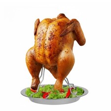 Rôtissoire de poulet vertical en acier inoxydable 195 cm pour cuisson croustill