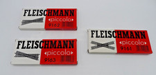 FLEISCHMANN PICCOLO 3 CROISEMENTS 30° / 15°  RÉFÉRENCE 9161 + 9162 + 6163
