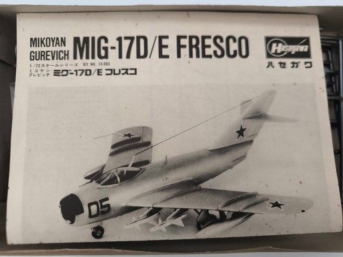Hasegawa fresco mig - hasegawa, mig-17d/e