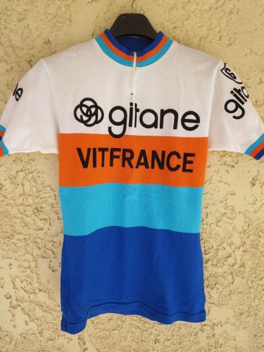 Maillot cycliste cycles gitane - cycliste,