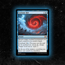 Cyclonic Rift - Custom Magic: The Gathering Card - High-Quality