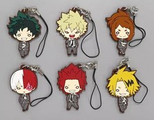 Lot de 6 porte-clés "My Hero