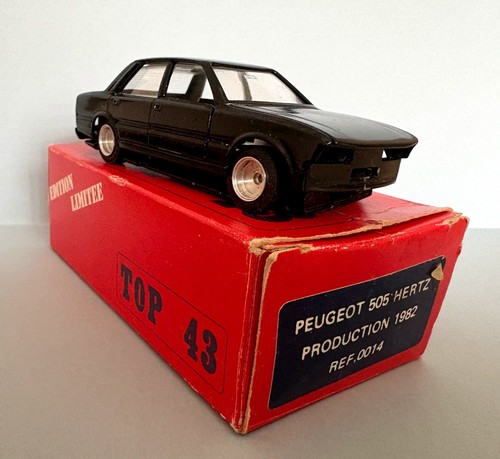 Peugeot 505 hertz - hertz, 1/43