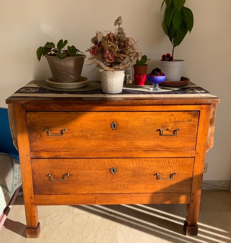 Commode bois massif - bois,