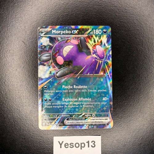 Carte pokémon morpeko - pokémon, ex