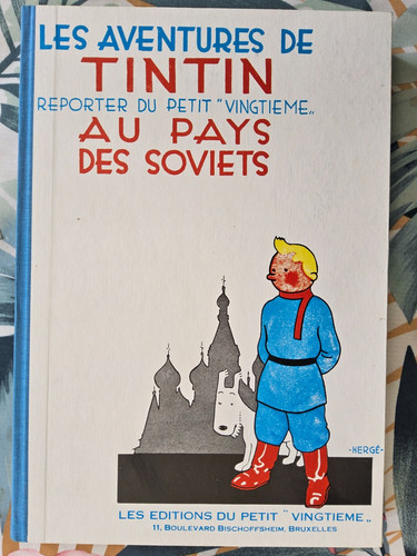 Tintin pays des - au, soviets