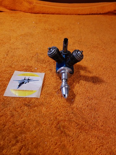 Cox engine custom v twin - cox,