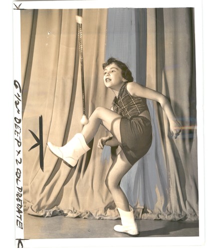 Drum majorettes girl baton - majorettes,