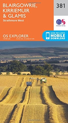 Ordnance survey blairgowrie - survey,