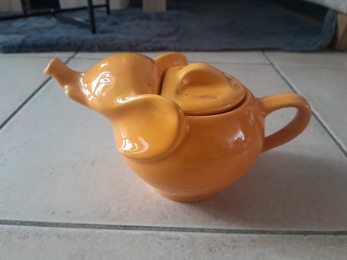 Theiere elephant jaune - elephant-,
