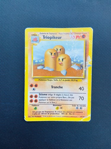 Carte pokémon triopikeur - pokémon,