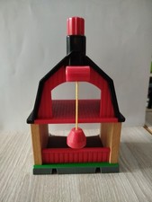 Brio Ferme Avec Grue Aimantée Pour Circuit De Train En Bois 