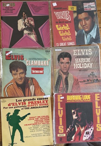 Elvis presley lot - lot, 33