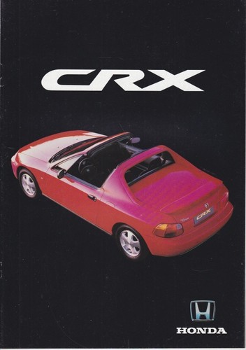 Catalogue brochure honda crx - /,