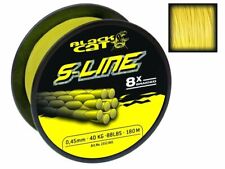 Black Cat S-Line Yellow 180m - 450m Tresse silure Nouveaux modèles