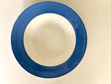 Assiette Creuse  Ceranord St Amand Couleur Bleu Pastel