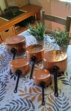 Batterie de 5 casseroles en