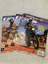 Lot Of 3 Adventure Moto Magazine