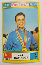 1972 Panini Munich Olympics #164 Shooting JURIJ TSURANOV