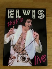 DVD ELVIS PRESLEY THAT'S LIVE