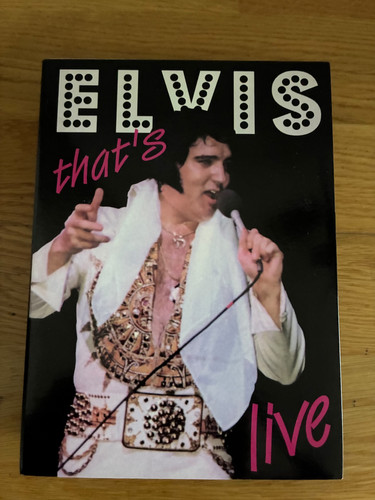 Dvd elvis presley that live - elvis,