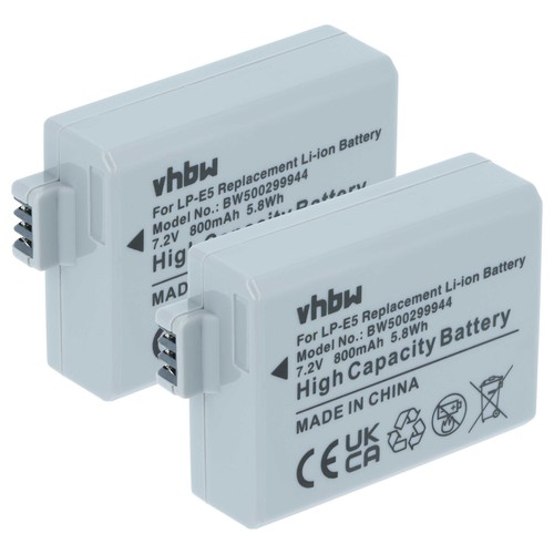 Batteries pour canon eos - canon,