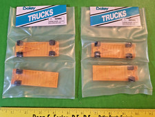 TWO PACKS OF BOLEY H/O SCALE TRUCK TRAILERS.........