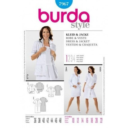 7967 patron burda - patron, creations