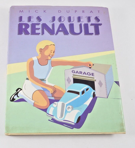 Livre les jouets renault - jouets,