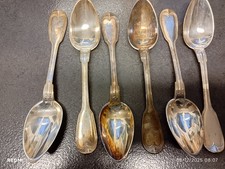 6 Cuillères de table Pointues