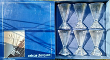 Cristal d'arques  6 Verres a