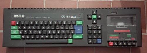 Amstrad cpc 464 computer - 464,
