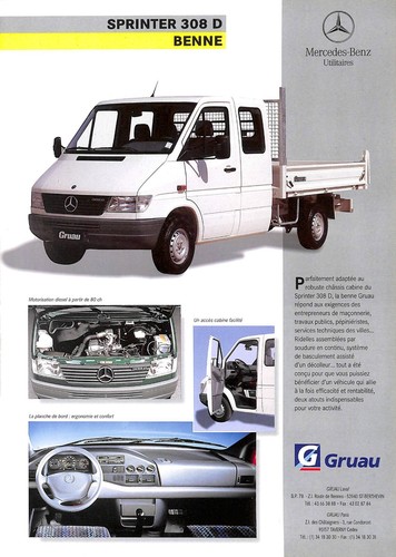 Mercedes sprinter 308 - mercedes, /