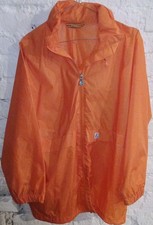 KWAY K-WAY Vintage 90s Hooded Jacket Waterproof Windproof Hoodie Jacket S Rare